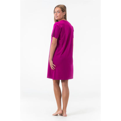Gaubert Womens 'Always Dream Big' Nightdress - Berry Gaubert