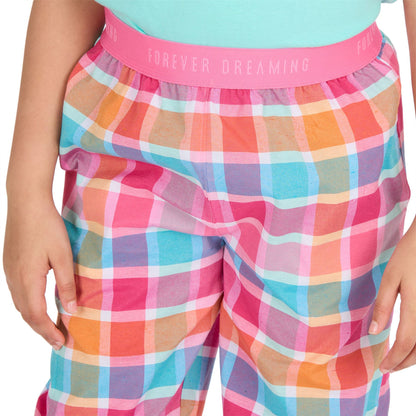 Forever Dreaming Girls Jersey Top and Woven Bottoms - Mint