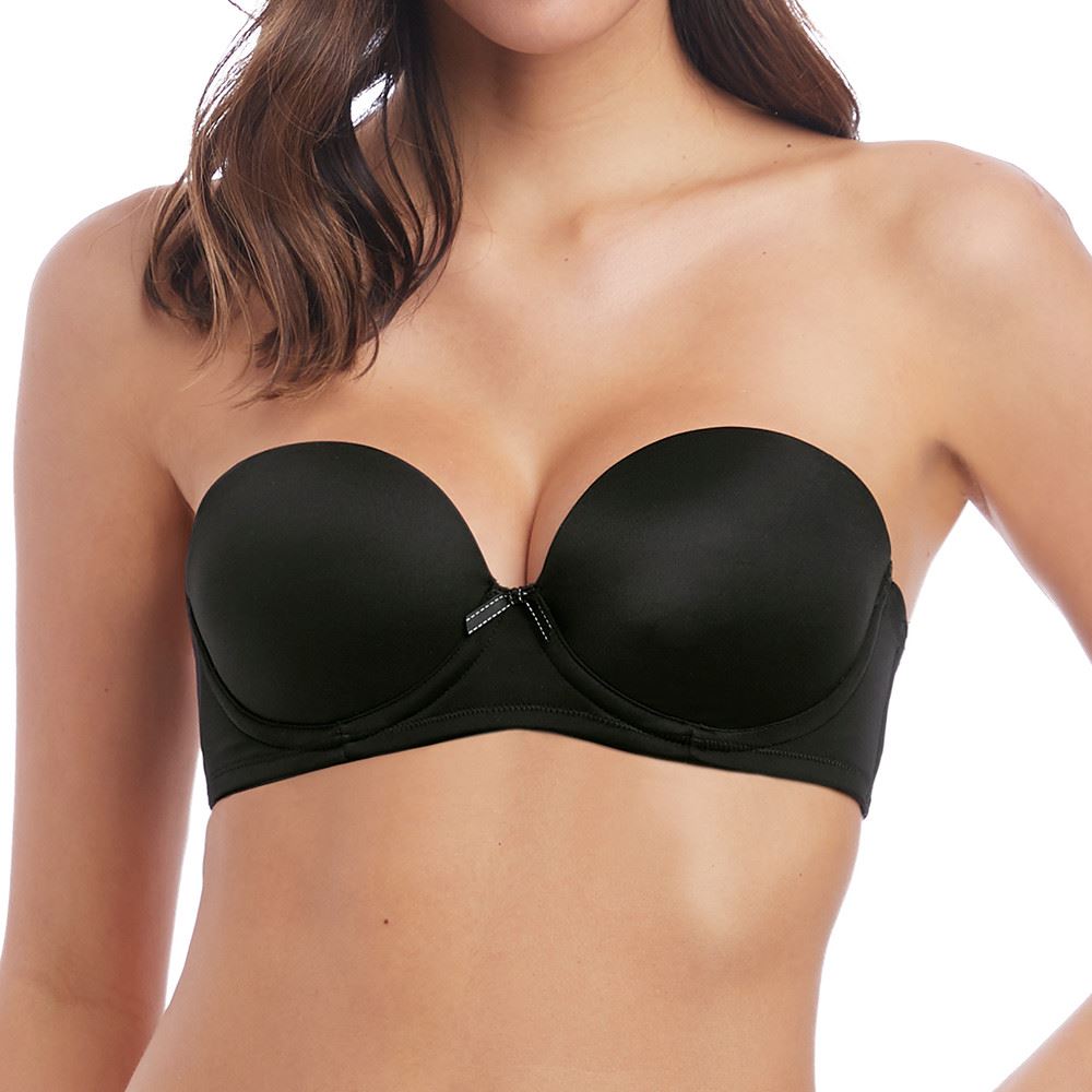 Wacoal Respect Strapless Bra - Black/Champagne