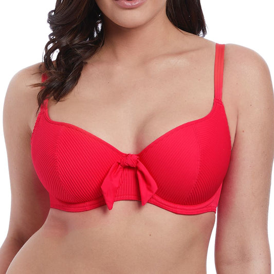 Freya Nouveau Sweetheart Bikini Top - Red