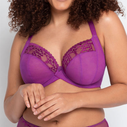 Curvy Kate Centre Stage Full Plunge Bra - Violet