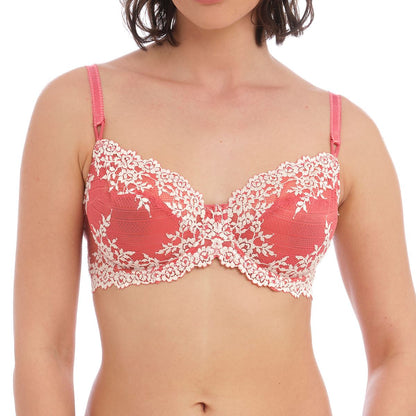 Wacoal Embrace Lace Bra - Faded Rose/White Sand