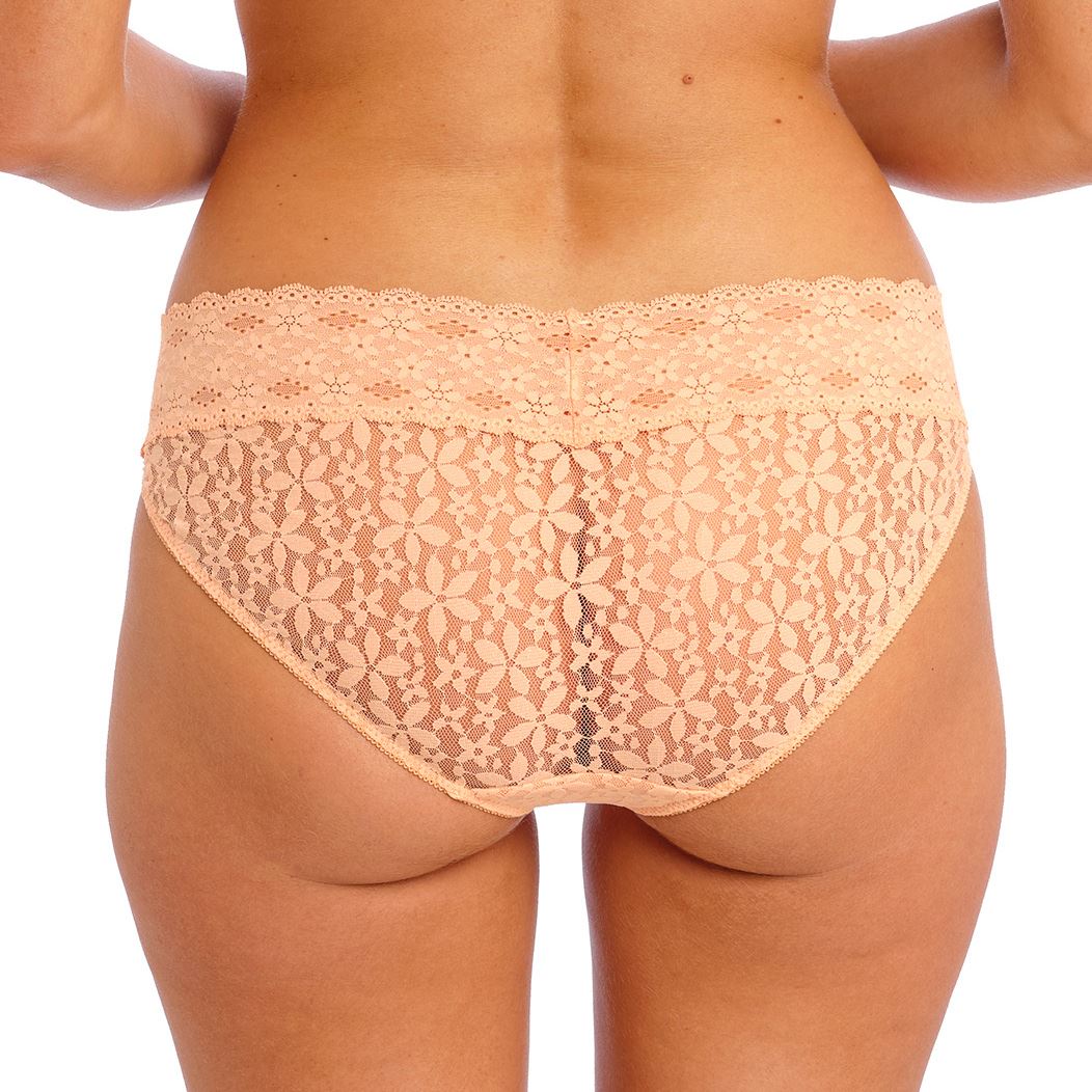 Wacoal Halo Lace Brief - Almost Apricot
