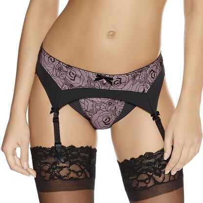 Freya Deco Darling Suspender Belt - Noir