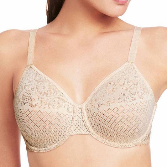 Wacoal Visual Effects Full Cup Minimiser Bra - Sand