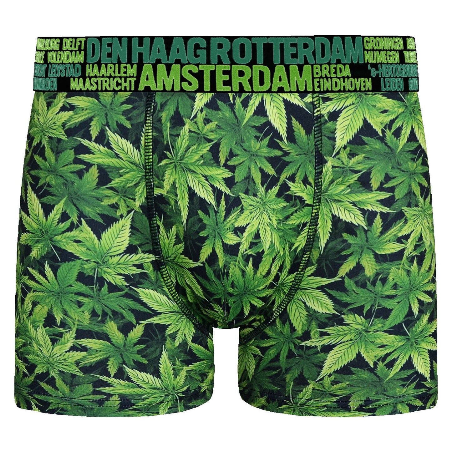 Amsterdam Trunks (1 Pack) - Cannabis Green