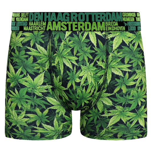 Amsterdam Trunks (1 Pack) - Cannabis Green