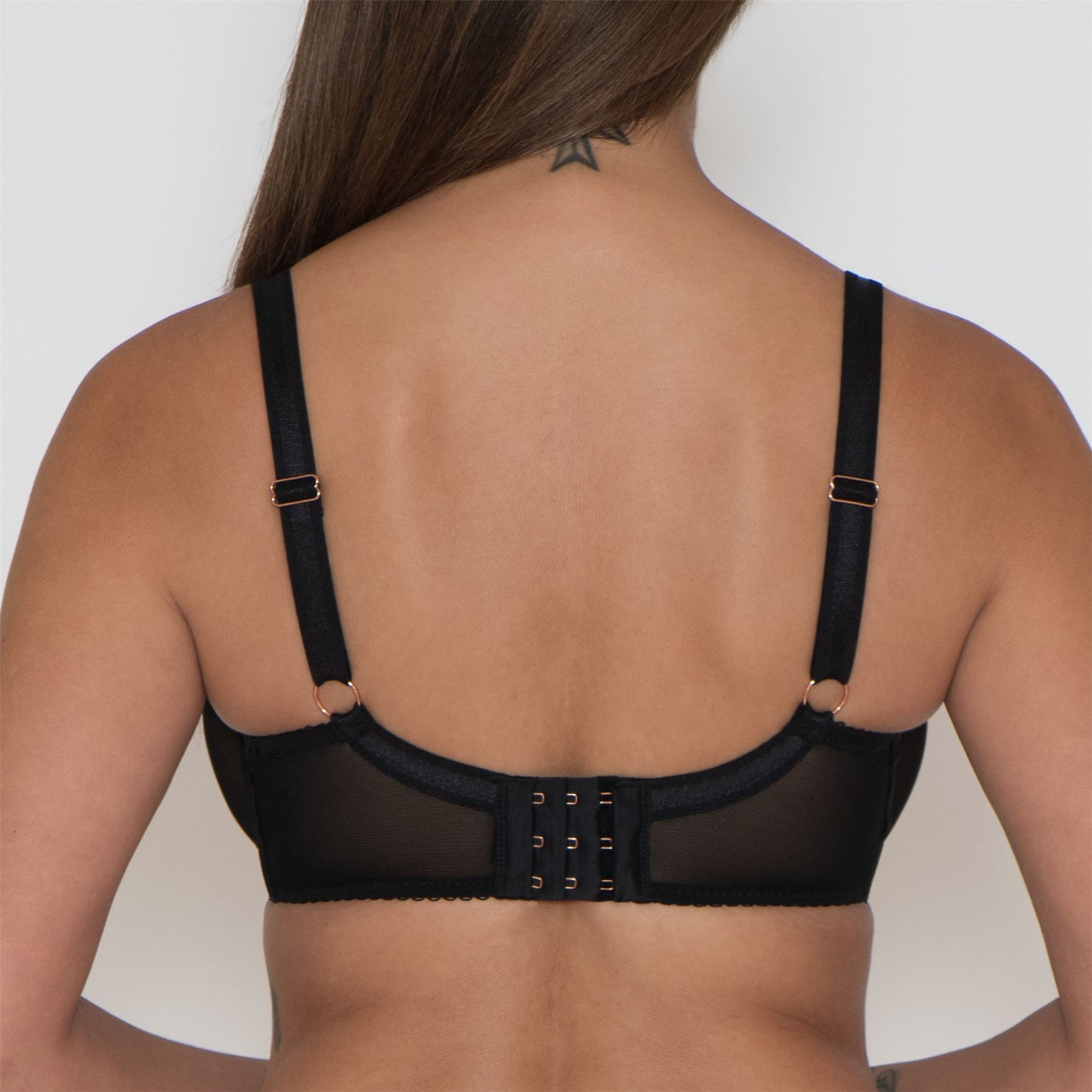 Scantilly Unzipped Plunge Bra - Black