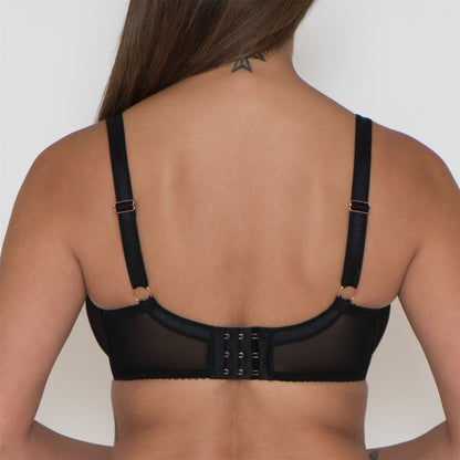Scantilly Unzipped Plunge Bra - Black