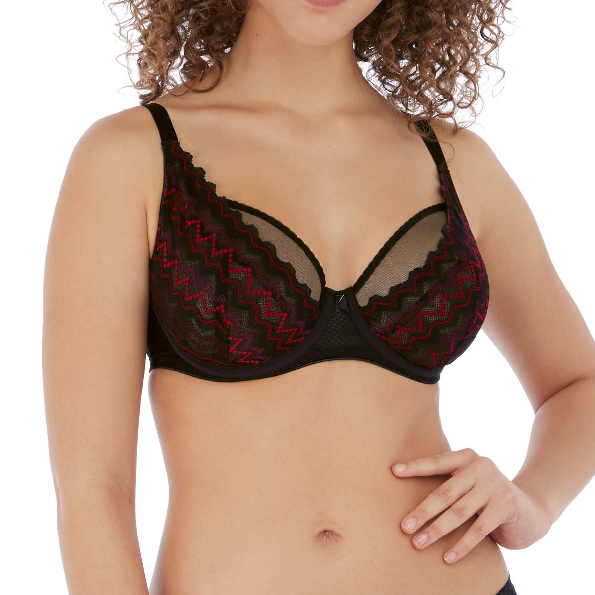 Freya Festival Vibe High Apex Bra - Black