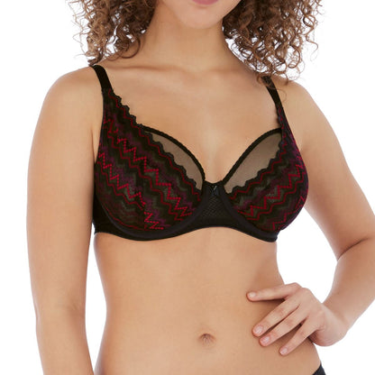 Freya Festival Vibe High Apex Bra - Black