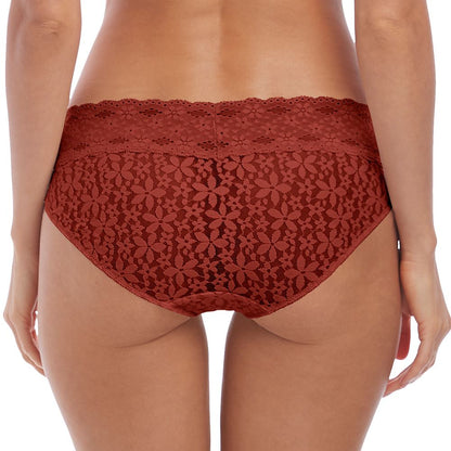 Wacoal Halo Lace Brief - Red Pear