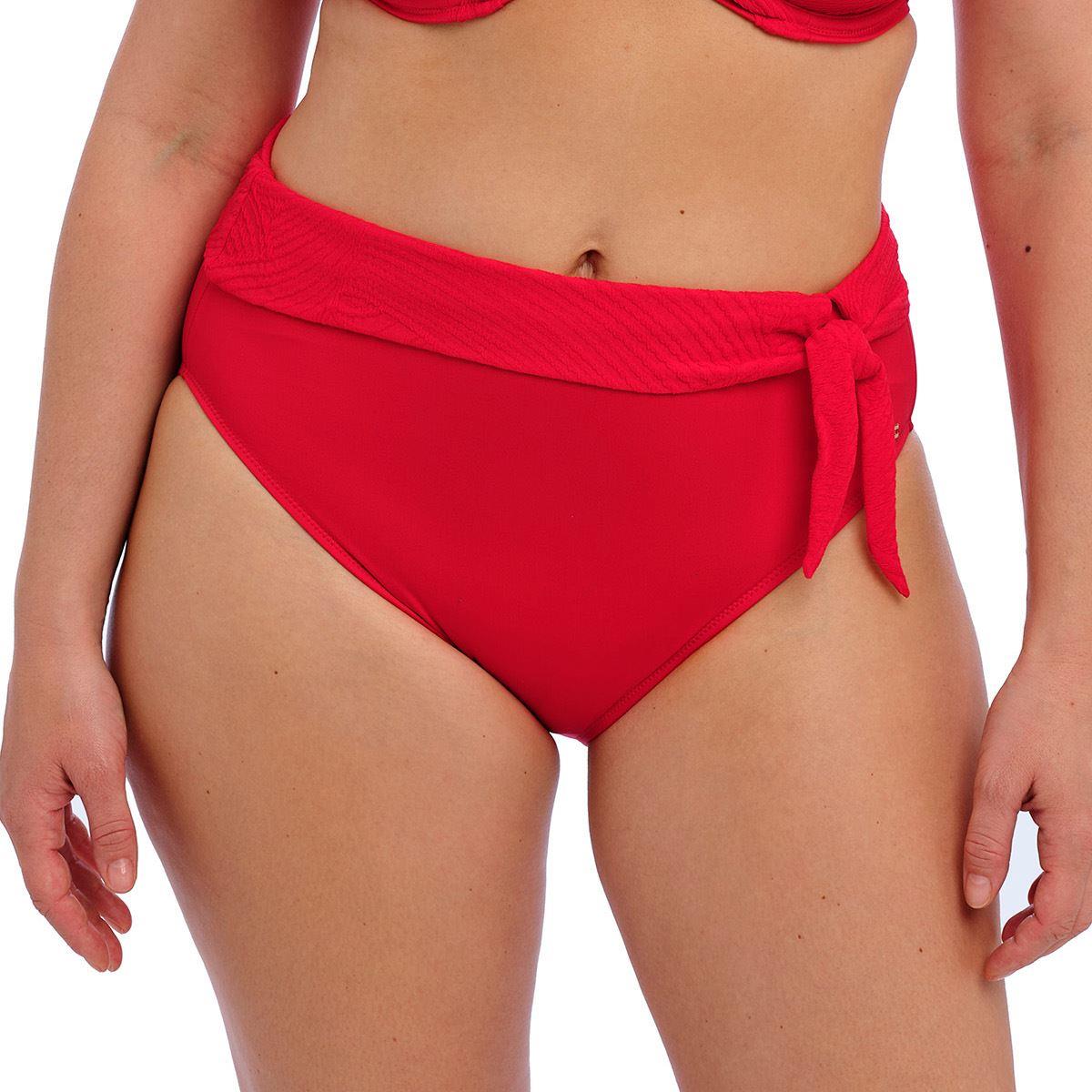 Fantasie Ottawa High Waist Bikini Brief - Radiant Red