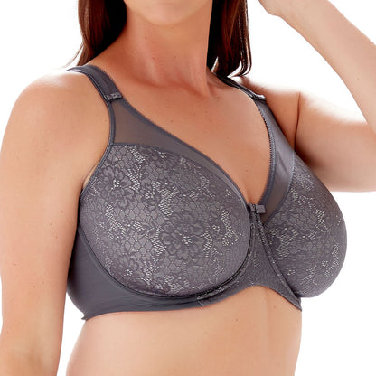 Berlei Beauty Minimiser Bra - Dark Grey