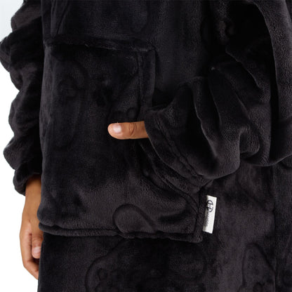Huggable Hoodie Kids Fleece Oversized Embossed Hoodie - Gamer