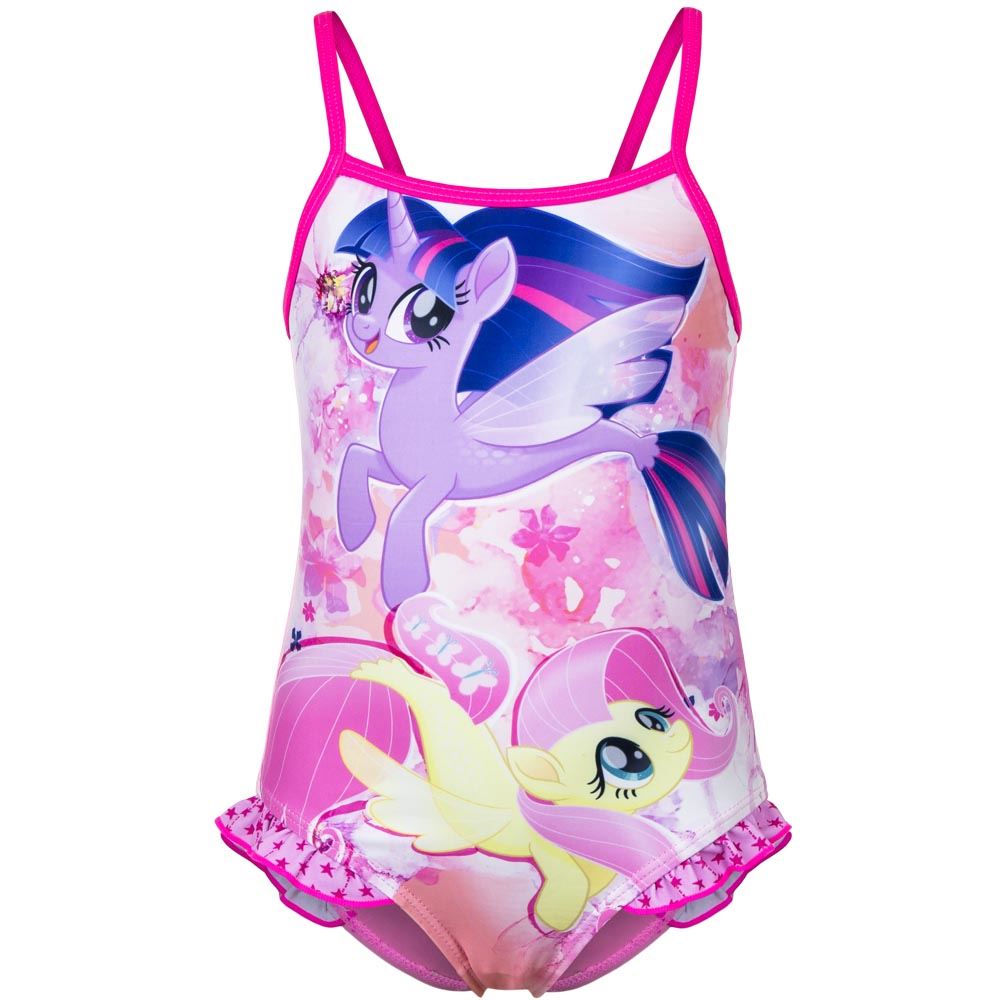 Girls My Little Pony Swimsuit - Pink