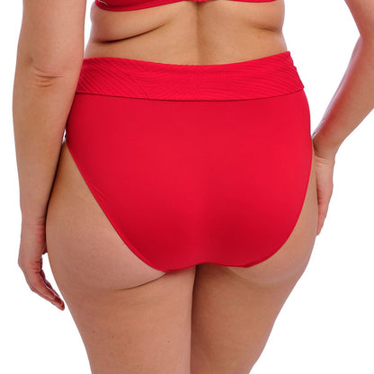 Fantasie Ottawa High Waist Bikini Brief - Radiant Red Fantasie Swimwear