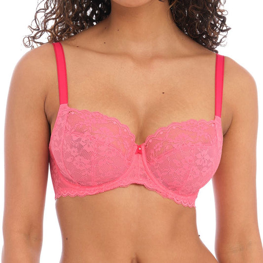 Freya Offbeat Side Support Bra - Pink