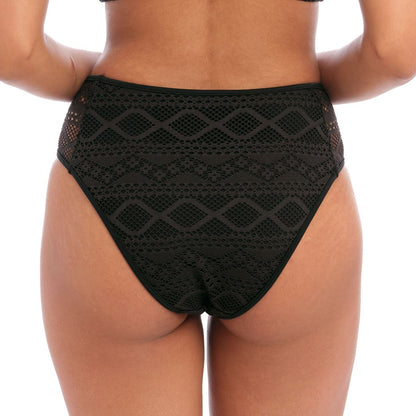 Freya Sundance High Waist Bikini Brief - Black