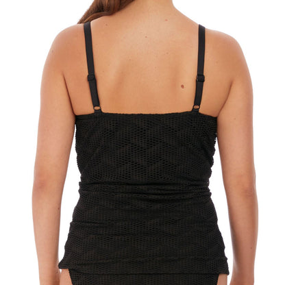 Fantasie Marseille Gathered Full Cup Tankini Top - Black