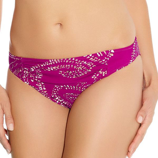 Fantasie Bora Bora Classic Gathered Bikini Brief - Amethyst