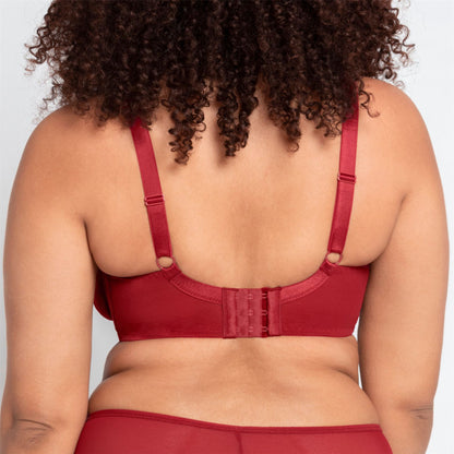 Curvy Kate Victory Balcony Bra - Claret