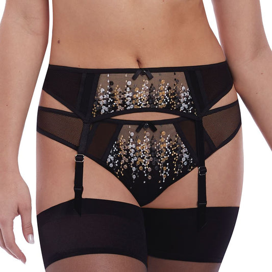 Freya Astrid Suspender Belt - Noir