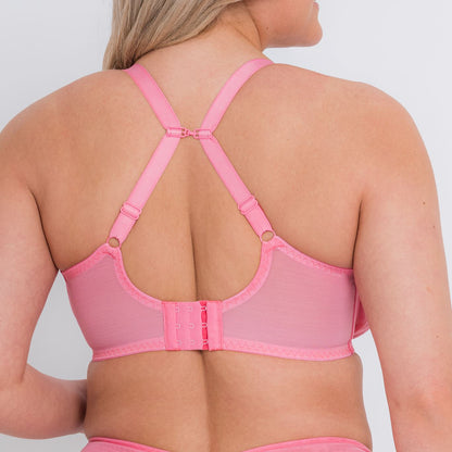 Curvy Kate Centre Stage Full Plunge Bra - Pink