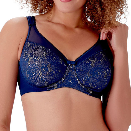 Berlei Beauty Minimiser Bra - Deep Blue
