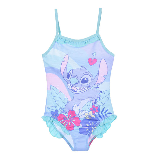 Girls Lilo and Stitch Swimsuit - Blue