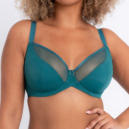 Curvy Kate Daily Balcony Bra - Teal