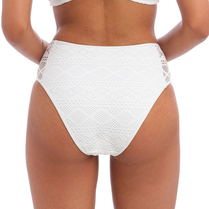 Freya Sundance High Waist Bikini Brief - White
