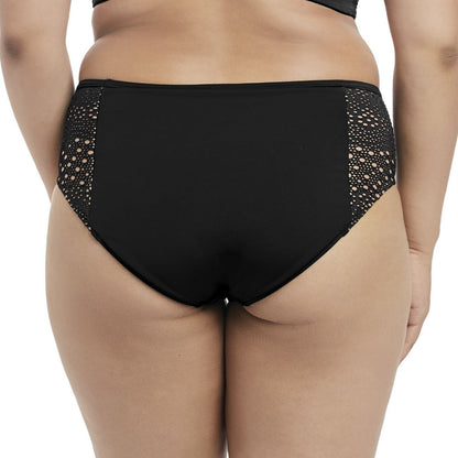 Elomi Indie Mid Rise Bikini Brief - Black