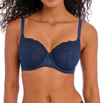 Freya Catwalk Side Support Bra - Midnight