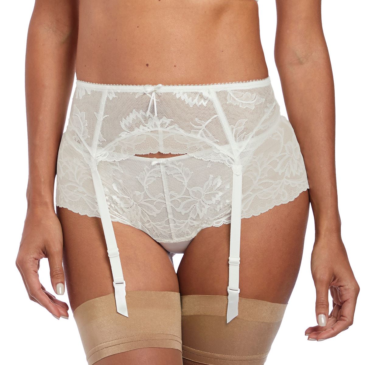 Fantasie Bronte Suspender Belt - Ivory