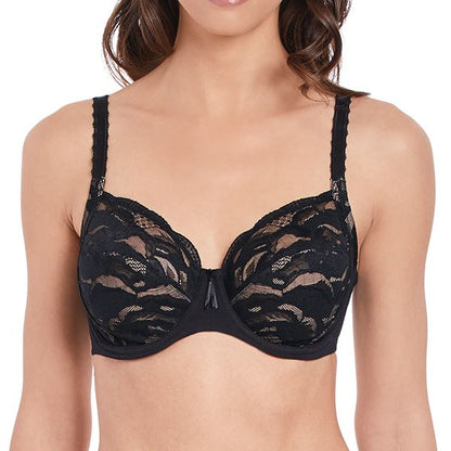 Wacoal Top Tier Underwire Bra - Black