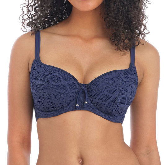 Freya Sundance Sweetheart Bikini Top - Denim
