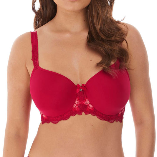 Fantasie Leona Rebecca Moulded Spacer Full Cup Bra - Red
