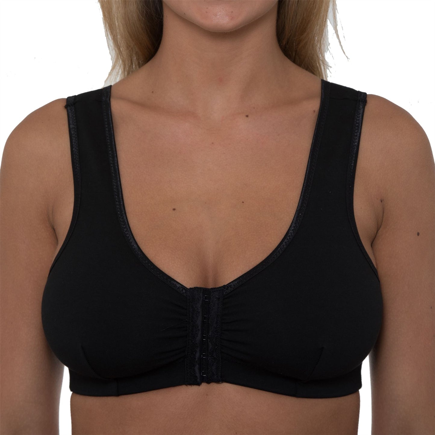 Gemm Front Fastening Bra - Black