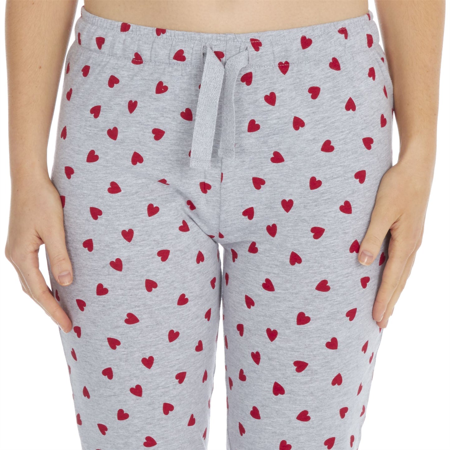 Forever Dreaming Womens 'Heart On My Sleeve' Pyjama Set - White