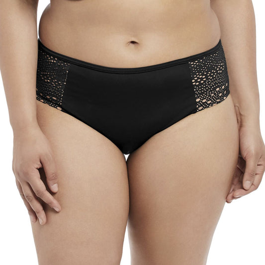 Elomi Indie Mid Rise Bikini Brief - Black