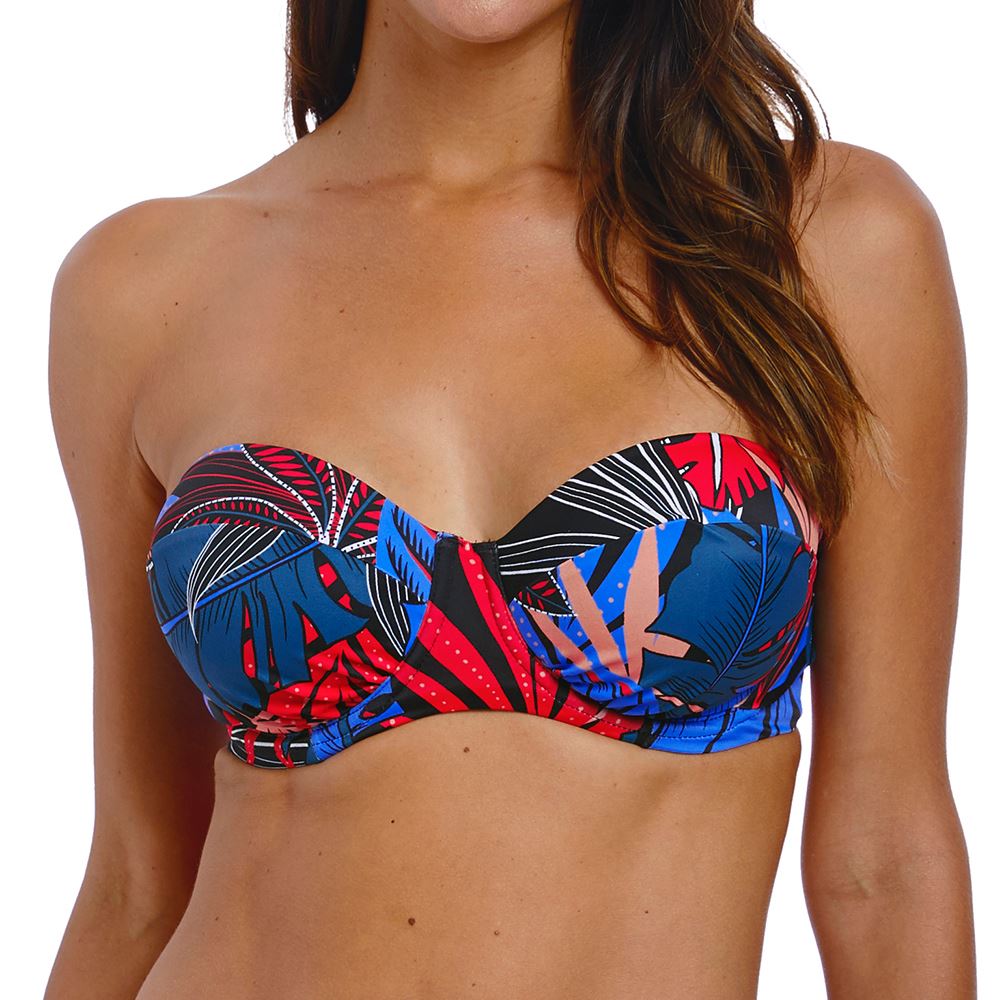 Fantasie Monte Cristi Bandeau Bikini Top - Multi Fantasie Swimwear