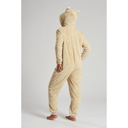 Loungeable Womens Marl Fleece Kangaroo Onesie