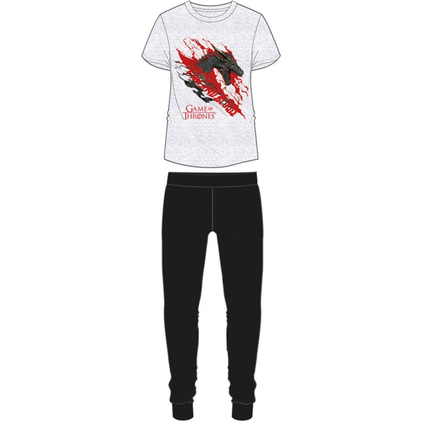 Mens Game of Thrones Fire and Blood Pyjamas