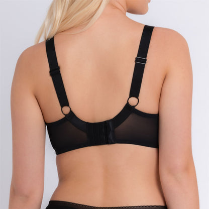 Curvy Kate Artisan Balcony Bra - Ochre/Black