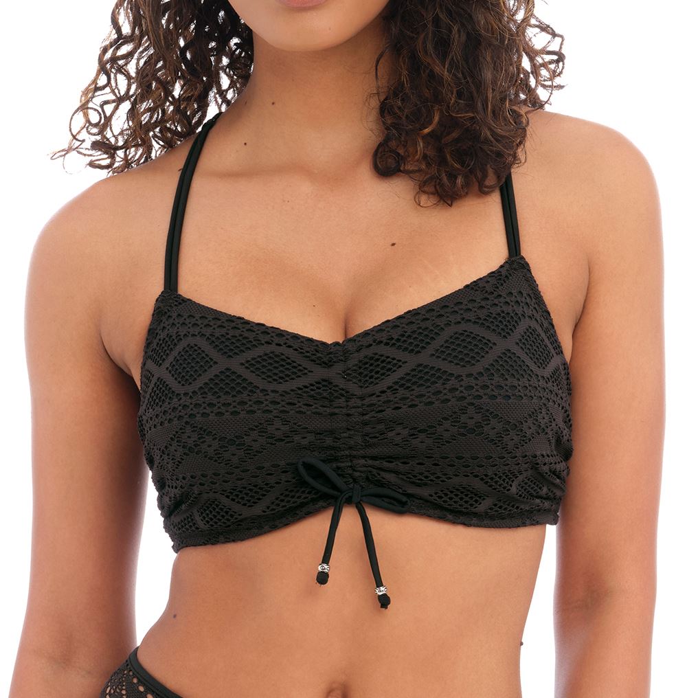 Freya Sundance Bralette Bikini Top - Black Freya Swimwear