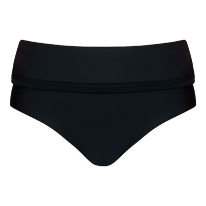 Curvy Kate First Class Deep Fold Over Bikini Brief - Black