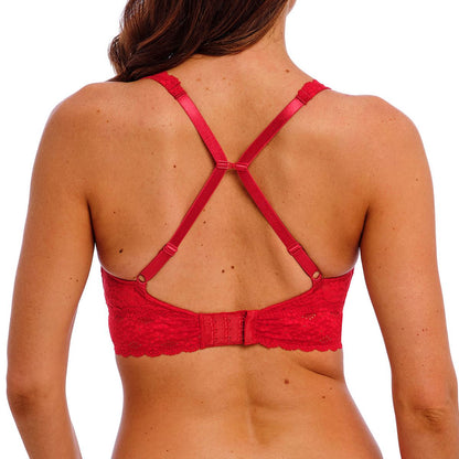 Wacoal Halo Lace Soft Cup Bra - Equestrian Red