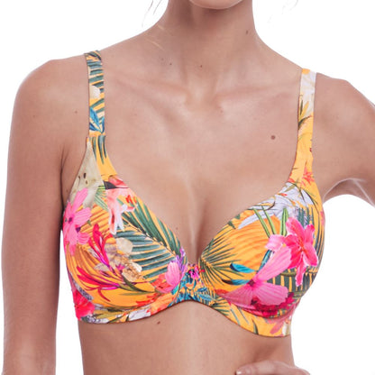 Fantasie Anguilla Plunge Bikini Top - Saffron
