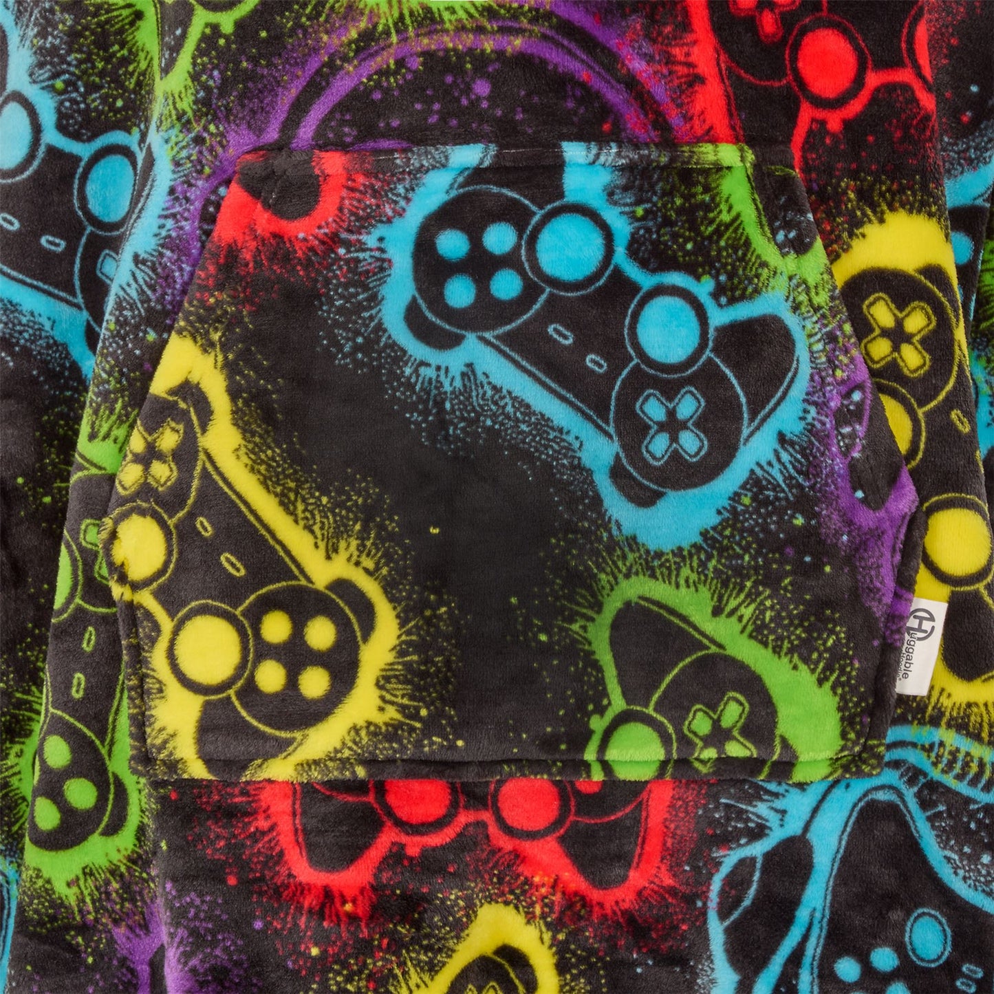 Huggable Hoodie Mens Fleece Oversized Hoodie - Gaming